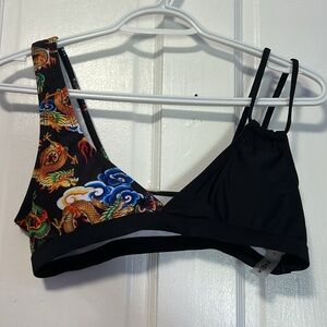 SHEIN dragon print bathing suit